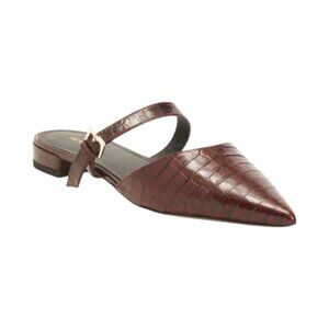 BRUNO MAGLI Made In Italy Patent Leather Pasha Flats
